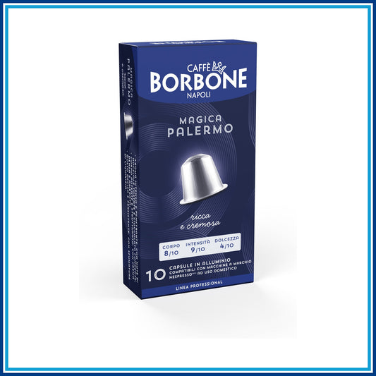 Borbone Palermo - Compatibile Nespresso - 10 caffè