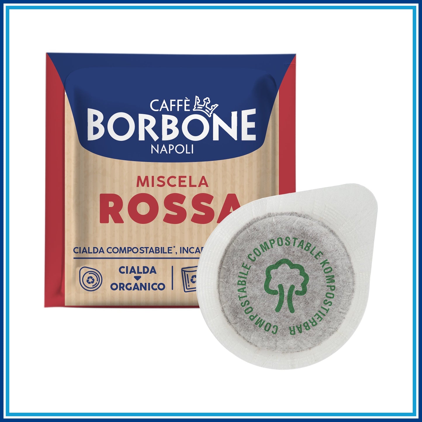 Borbone Rossa - Cialde - 150 caffè