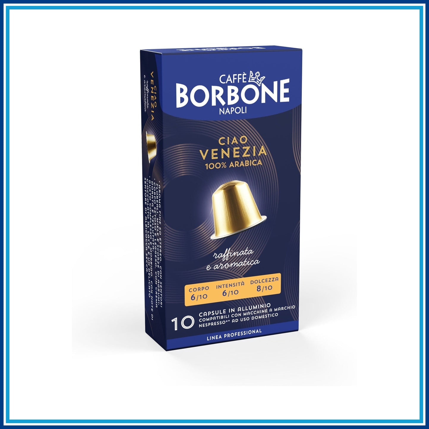 Borbone Venezia - Compatibile Nespresso - 10 caffè