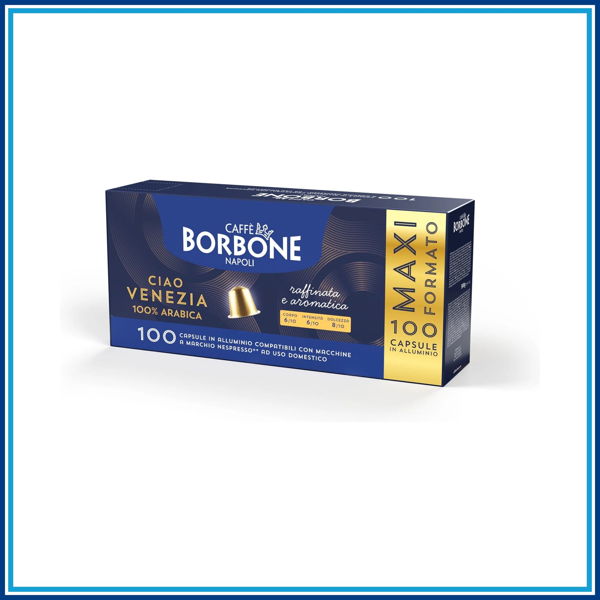 Borbone Venezia - Compatibile Nespresso - 100 caffè