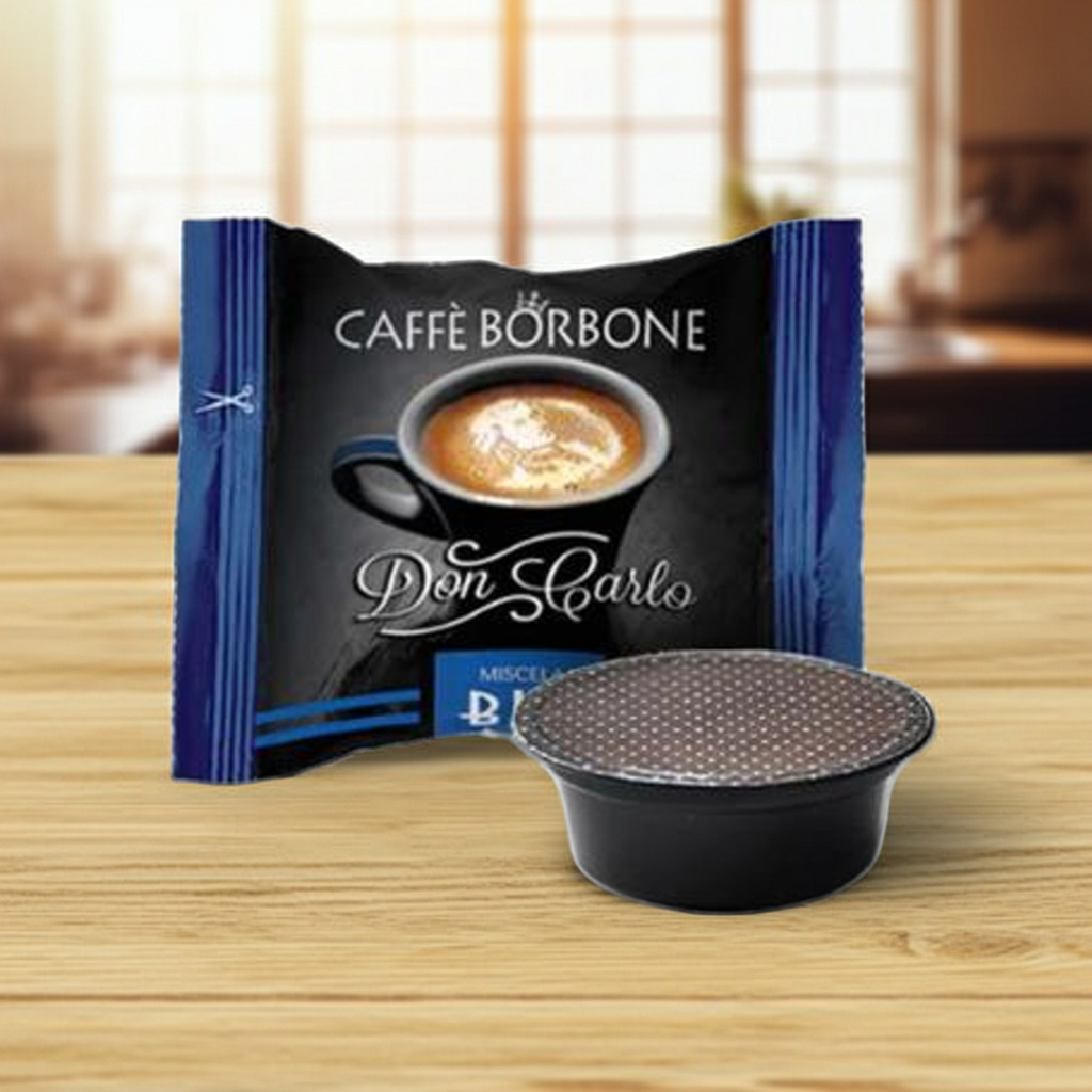 Borbone Blu - Compatibile A Modo Mio - 100 caffè