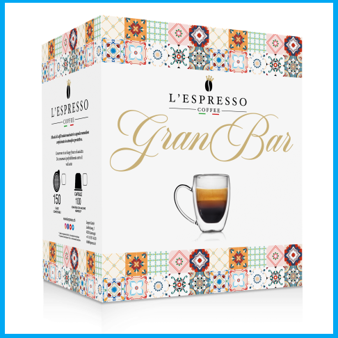 Gran Bar – Nespresso-kompatibel – 100 Stück – L'Espresso