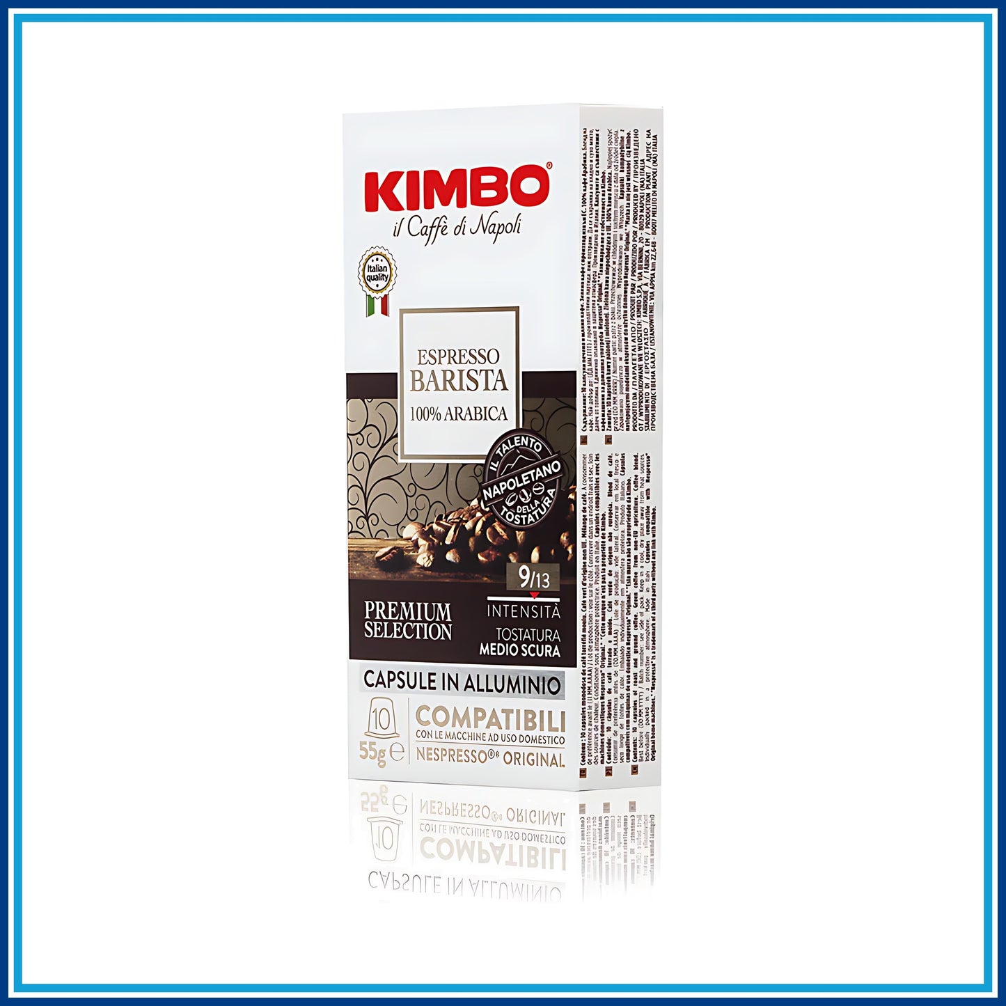 Kimbo 100% Arabica - Compatibile Nespresso - 100 caffè - dettaglio