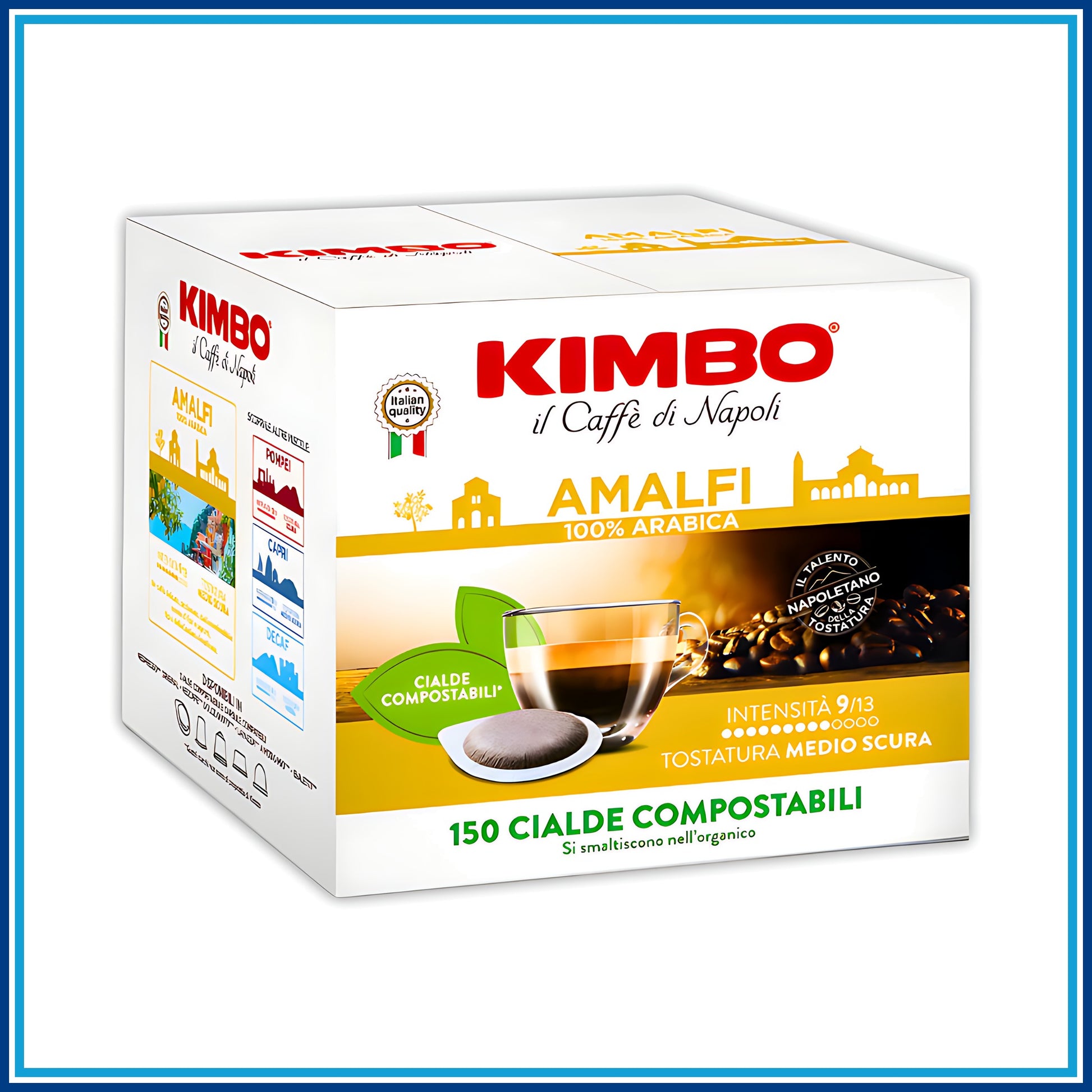 Kimbo Amalfi - Cialde - 150 caffè