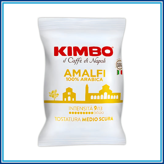 Kimbo Amalfi - Compatibile Nespresso - 100 Caffè - retro