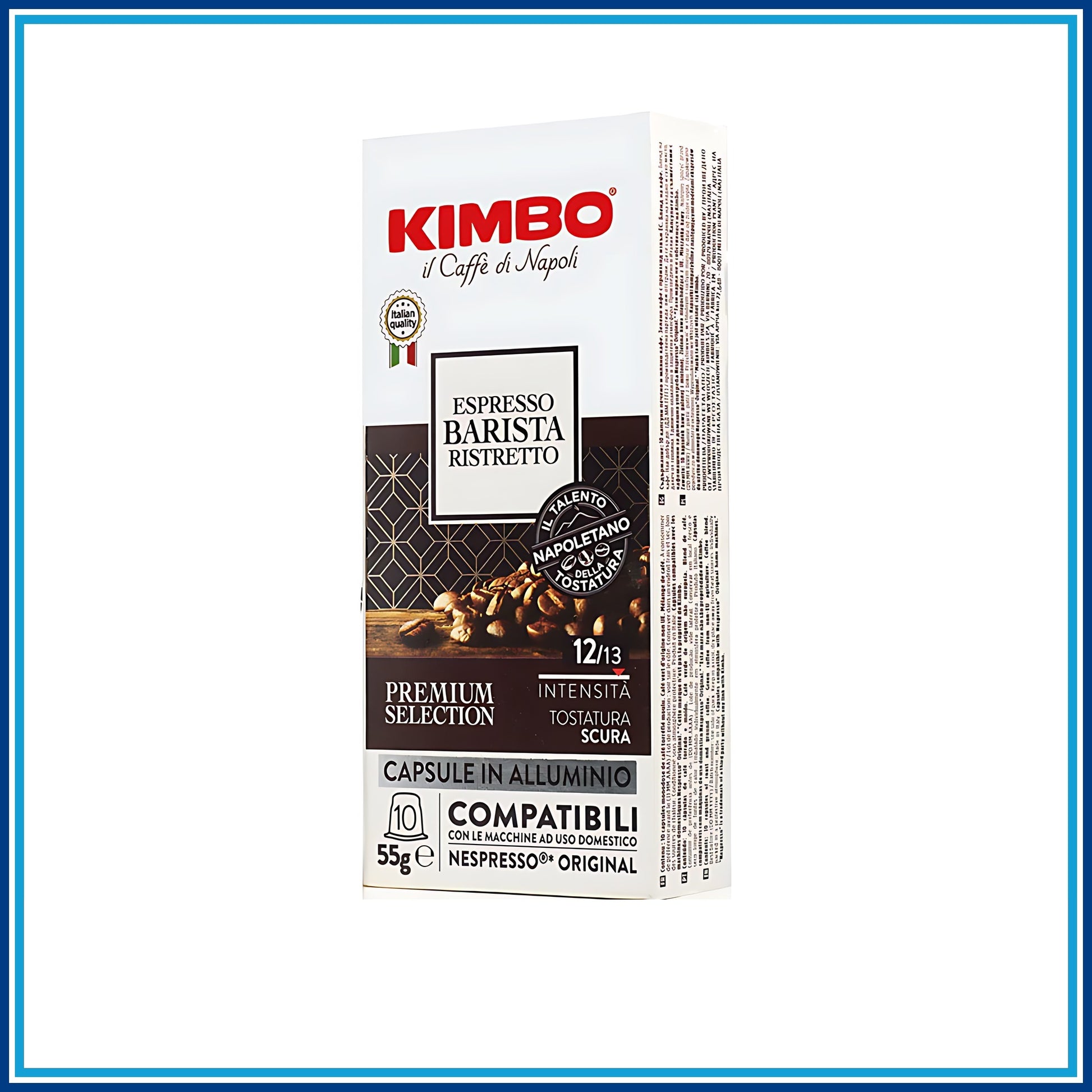 Kimbo Barista Ristretto - Compatibile Nespresso - 10 caffè - dettaglio