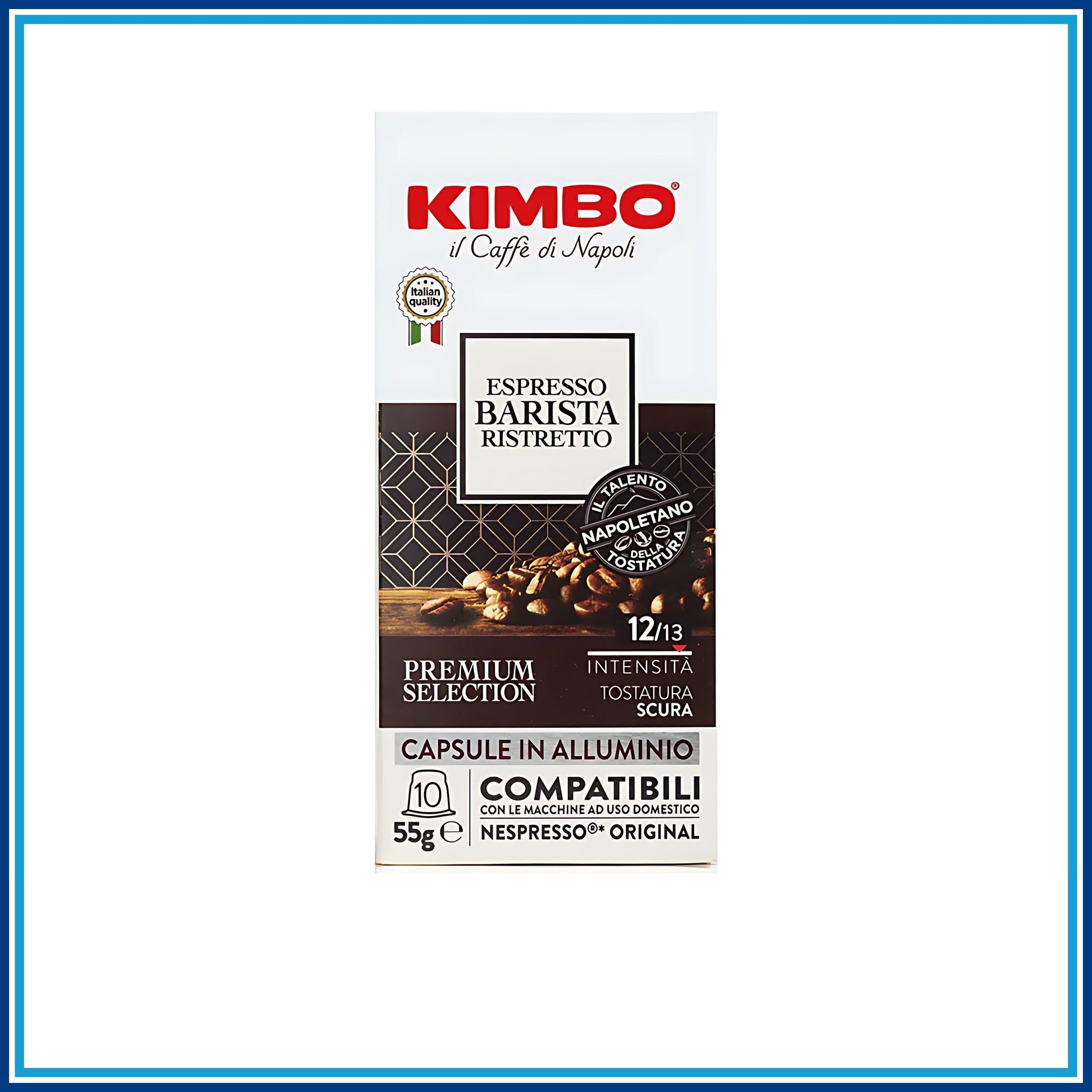 Kimbo Barista Ristretto - Compatibile Nespresso - 10 caffè