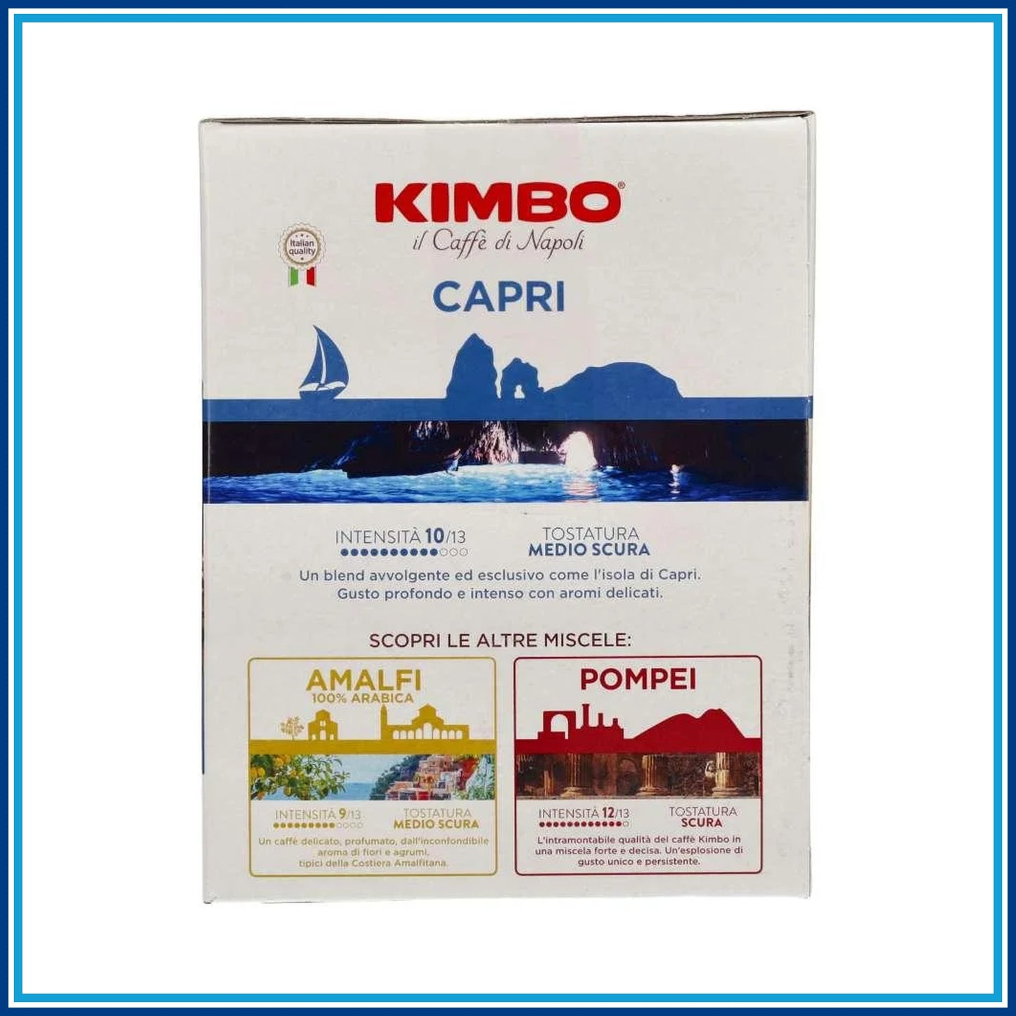 Kimbo Capri - Compatibile Nespresso - 100 Caffè - dettaglio