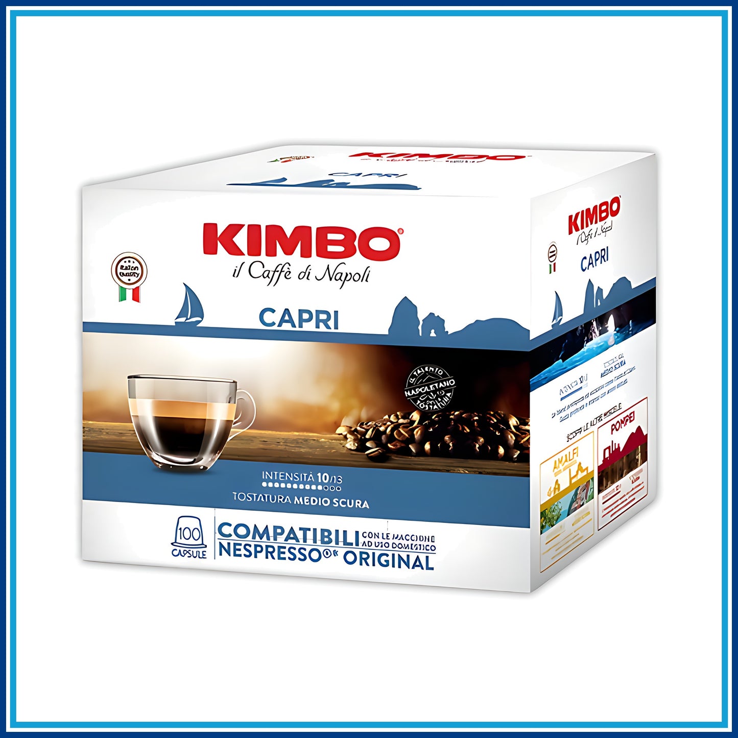 Kimbo Capri - Compatibile Nespresso - 100 Caffè