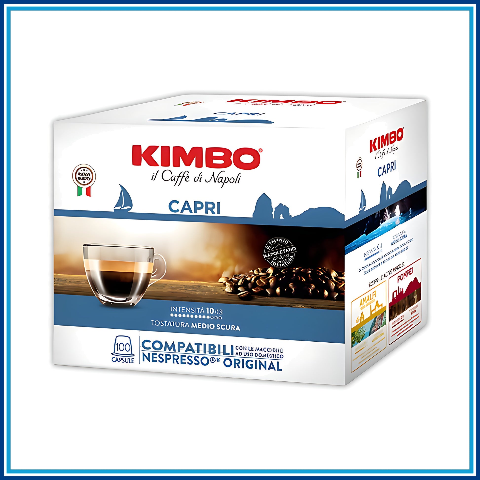Kimbo Capri - Compatibile Nespresso - 100 Caffè