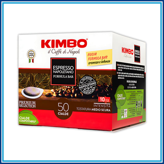 Kimbo Espresso Napoletano Formula Bar - Cialde - 50 Caffè