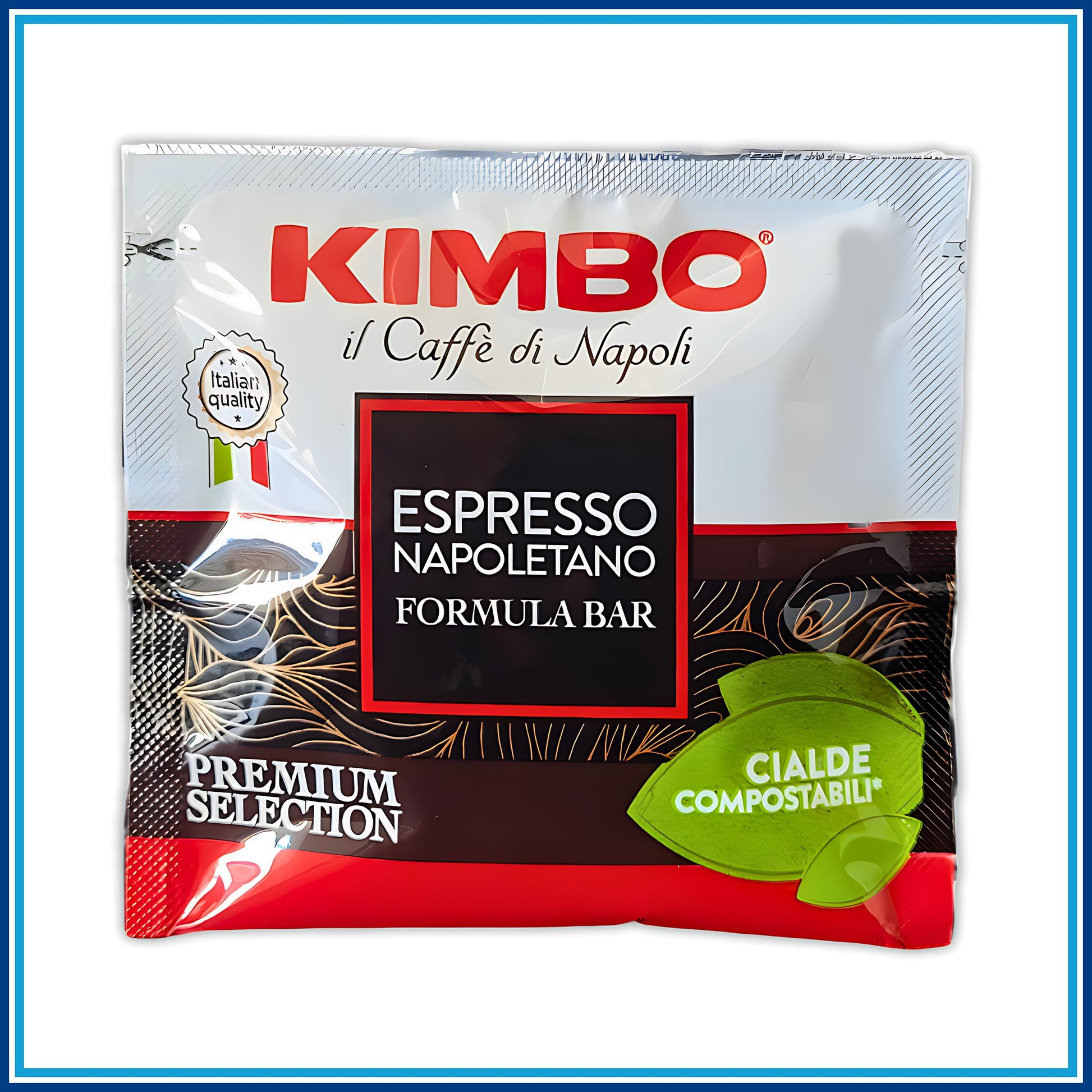 Kimbo Espresso Napoletano Formula Bar - Cialde - 50 Caffè - retro