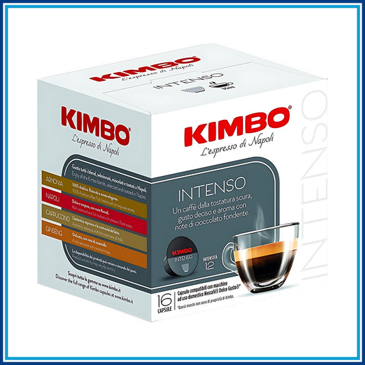Kimbo Intenso - Compatibile Dolce Gusto - 16 caffè