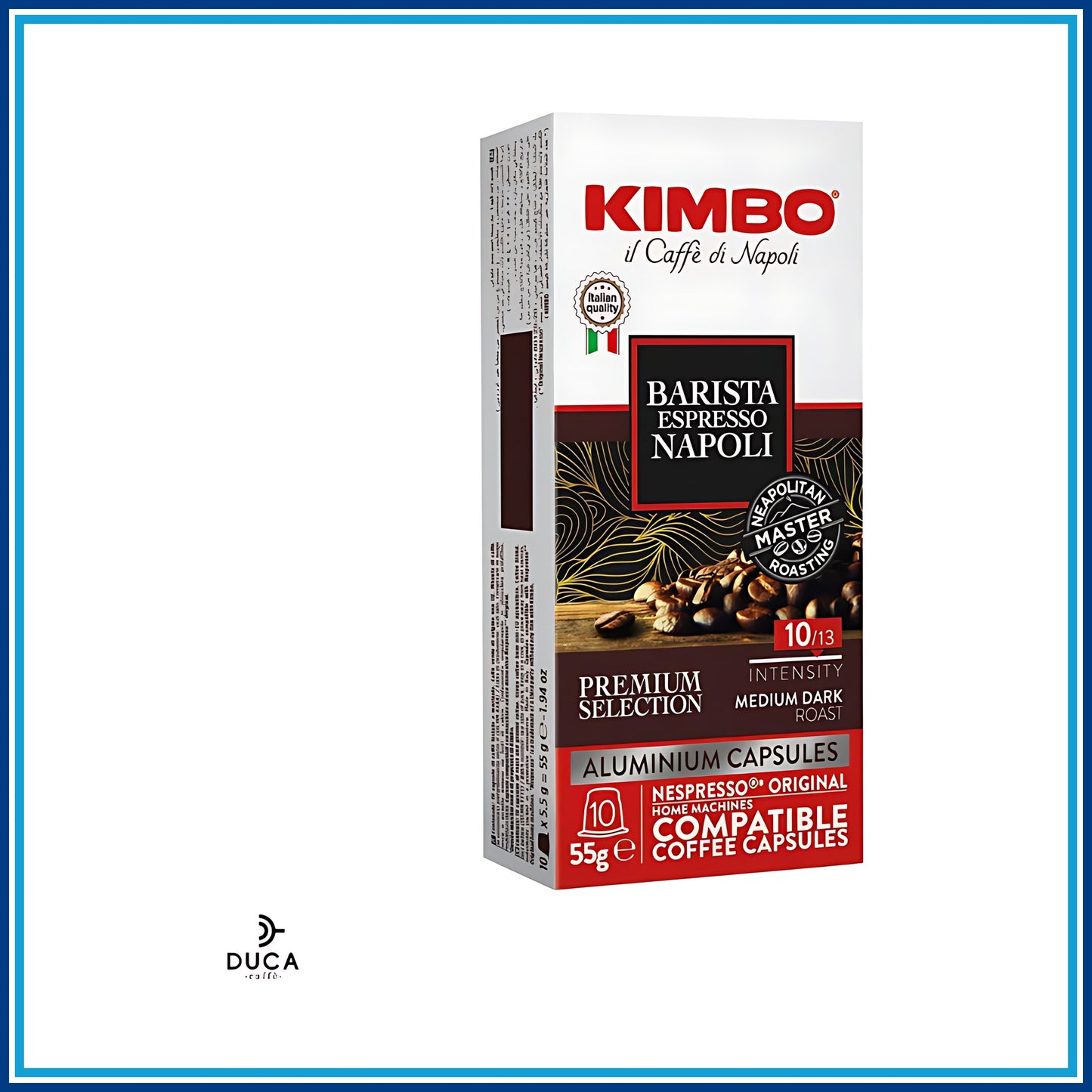 Kimbo Napoli - Compatibile Nespresso - 100 caffè - dettaglio
