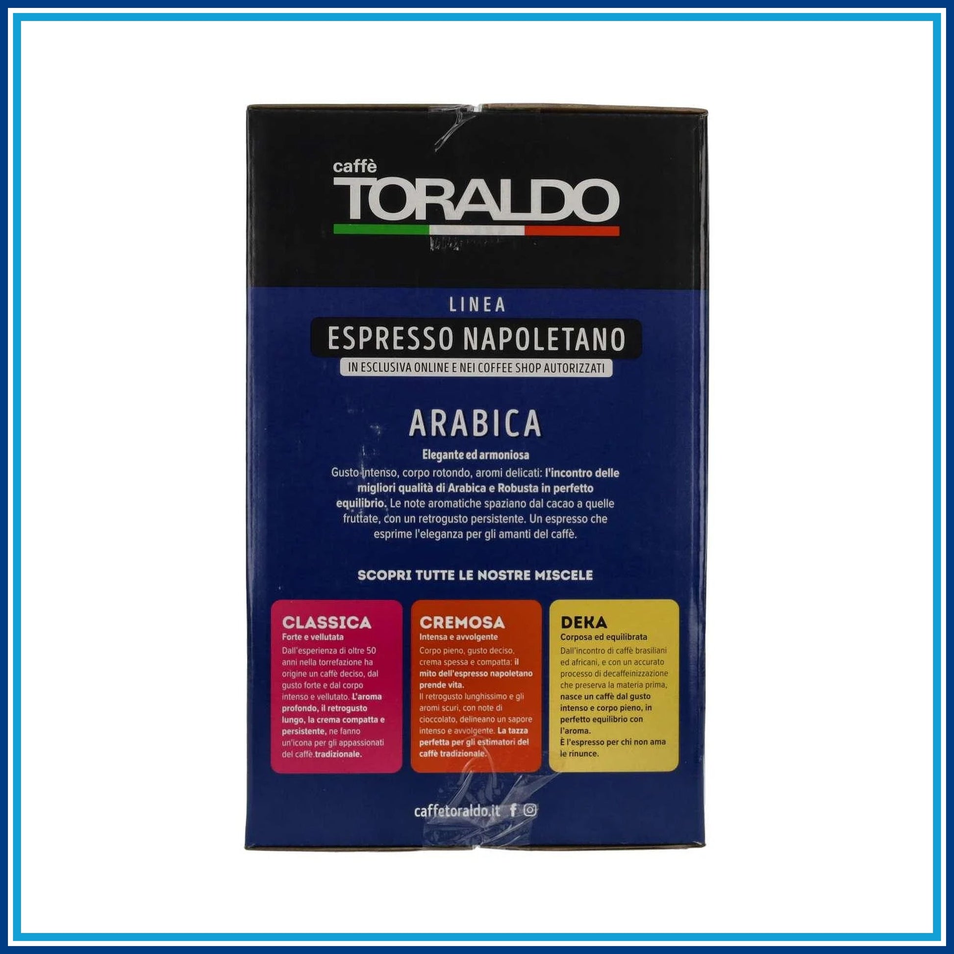 Toraldo Arabica - Cialde - 150 caffè - dettaglio