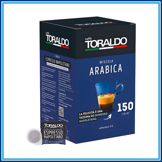 Toraldo Arabica - Cialde - 150 caffè
