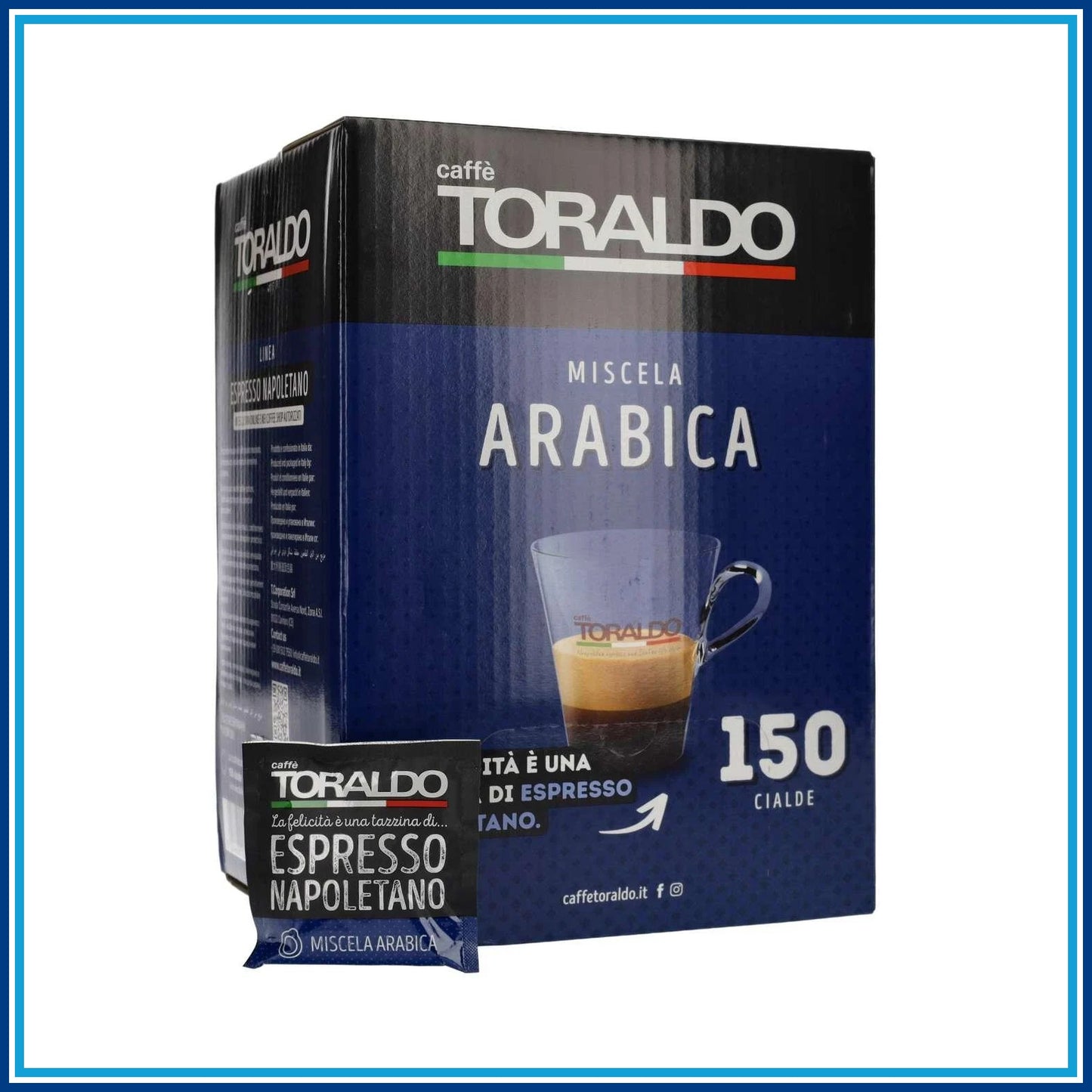 Toraldo Arabica - Cialde - 150 caffè