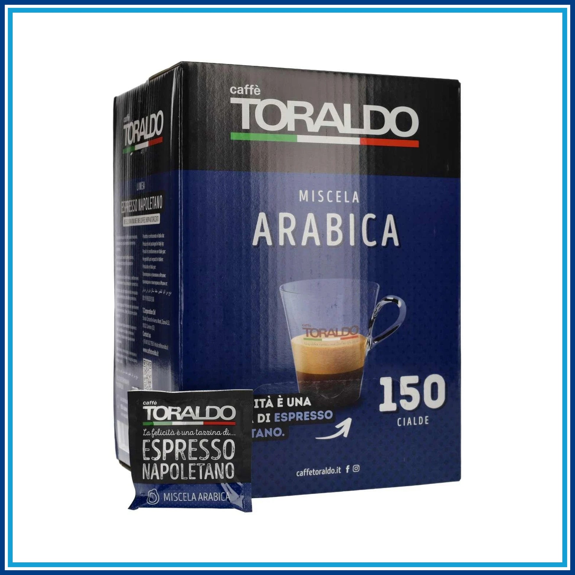 Toraldo Arabica - Cialde - 150 caffè