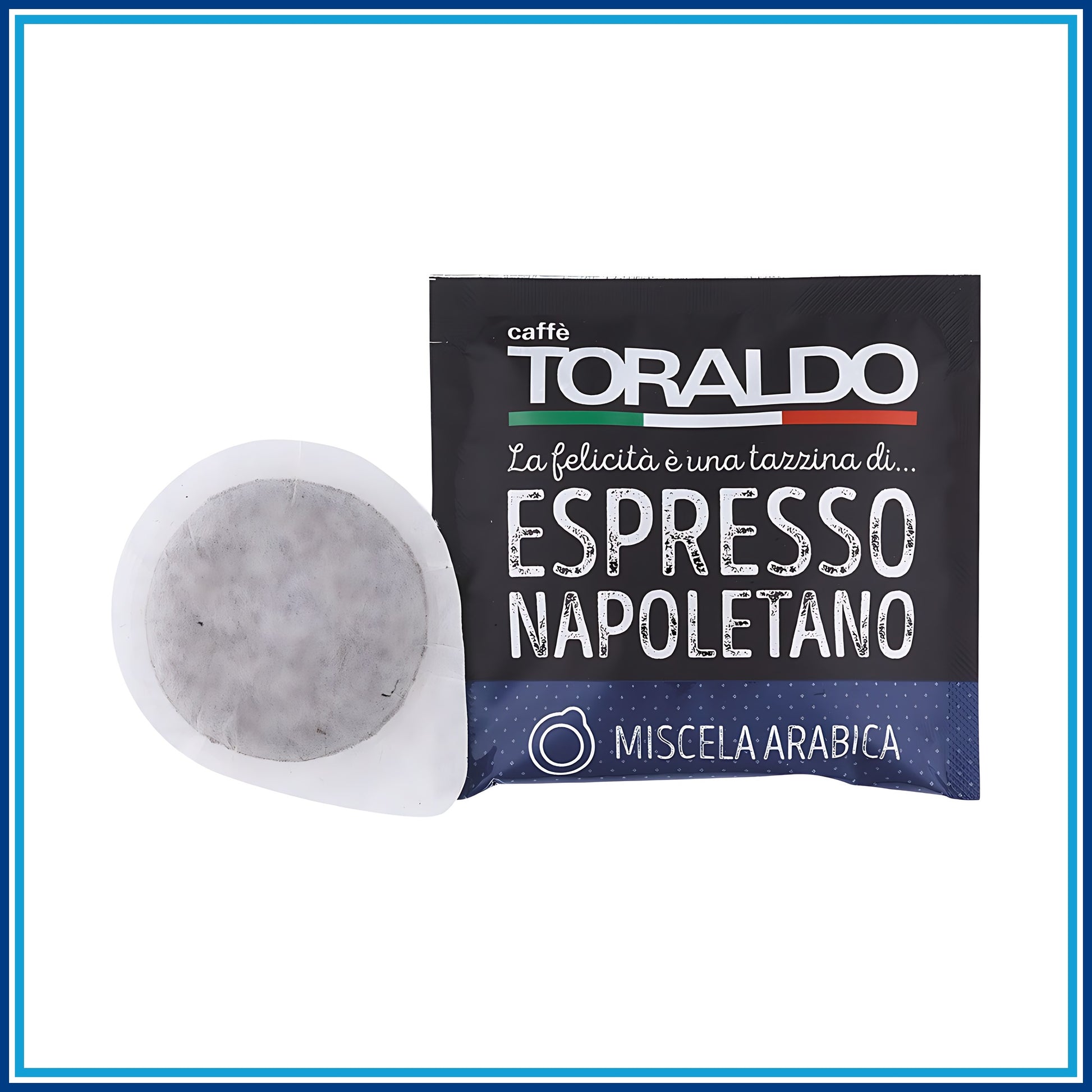 Toraldo Arabica - Cialde - 150 caffè - retro