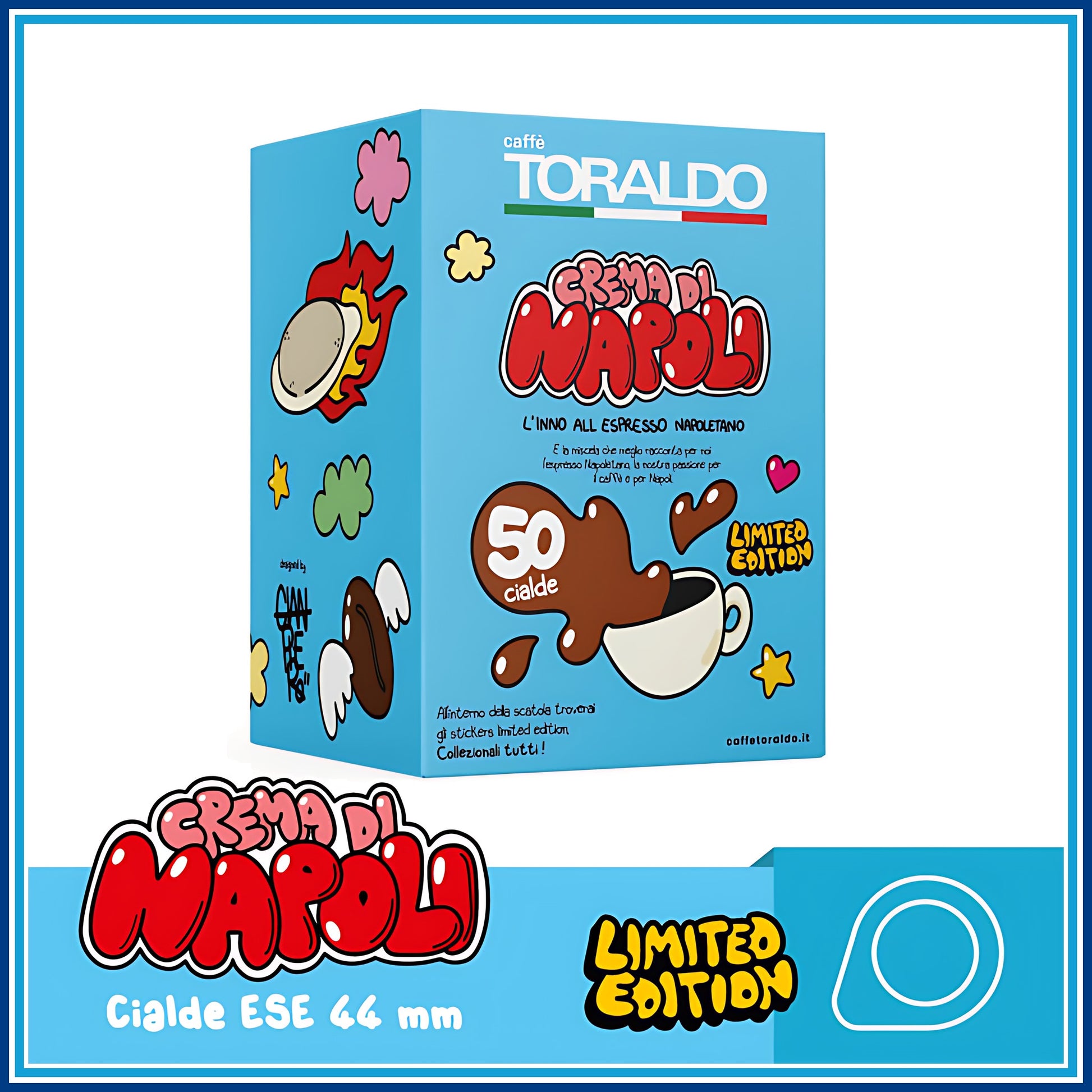 Toraldo Crema di Napoli - Cialde - 50 Caffè - dettaglio