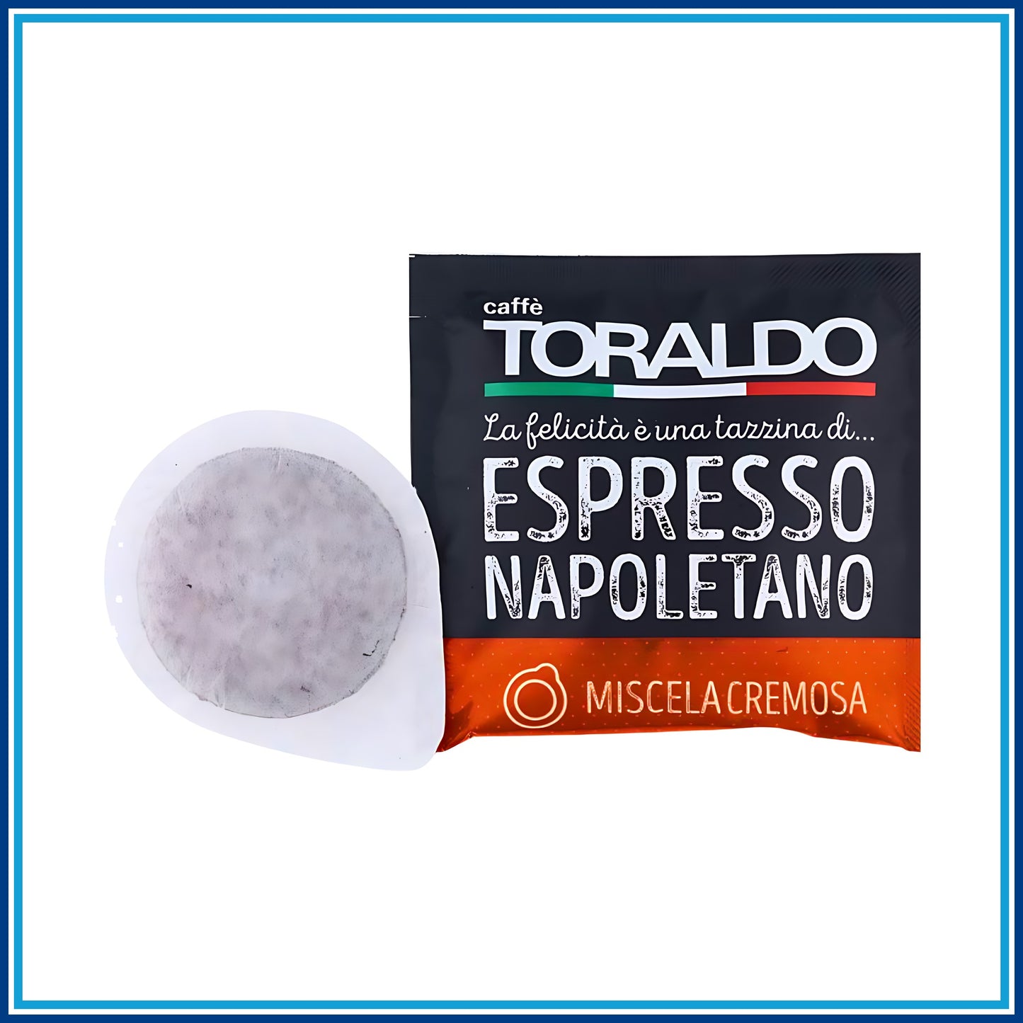 Toraldo Cremosa - Cialde - 50 caffè