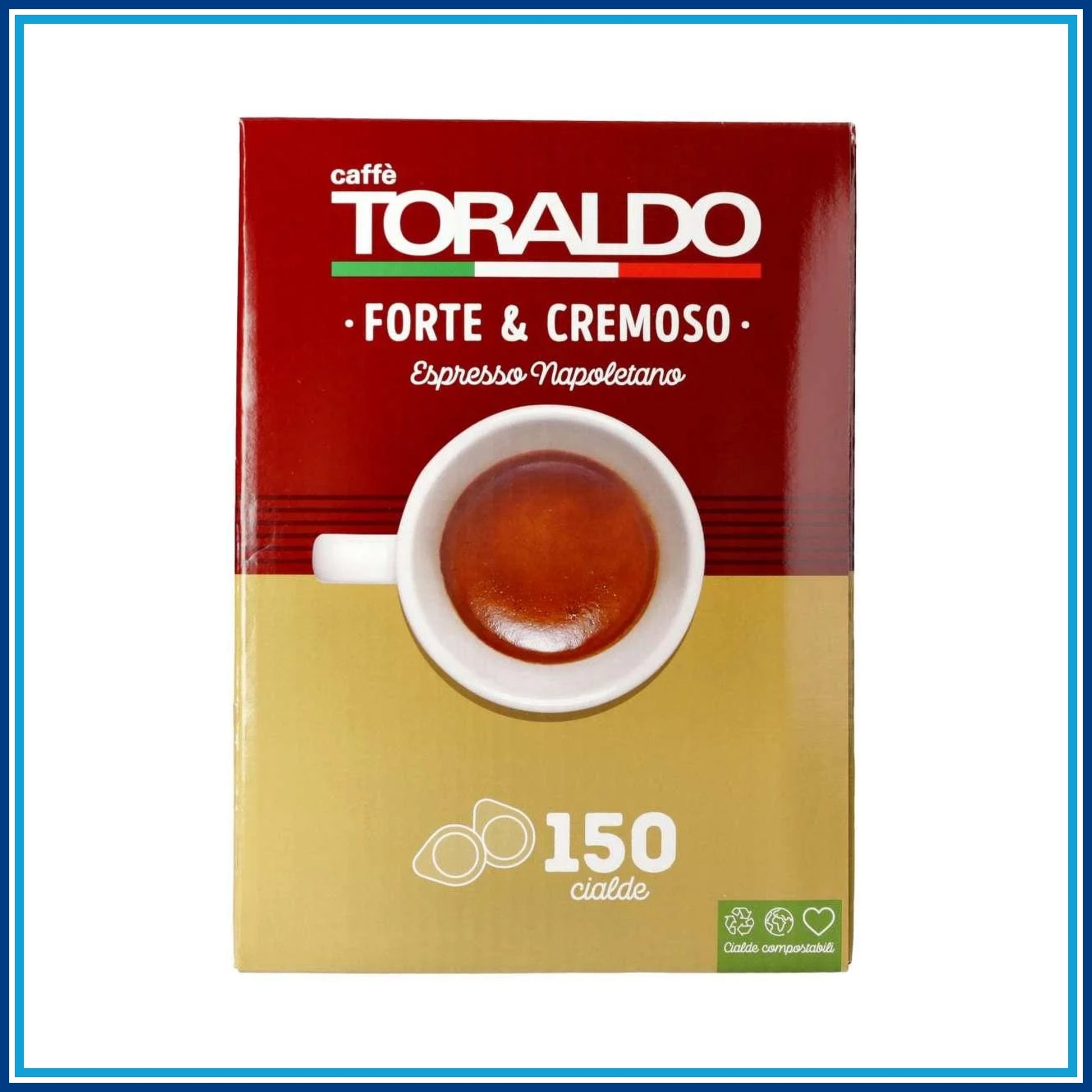Toraldo Forte e Cremoso - Cialde - 150 Caffè - dettaglio
