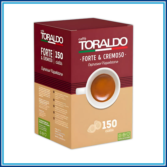 Toraldo Forte e Cremoso - Cialde - 150 Caffè