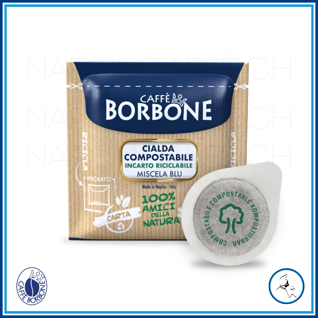 Cialda Blu Borbone - 150 cialde