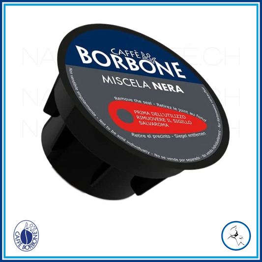 Borbone Noir - 90 Capsules - Dolce Gusto