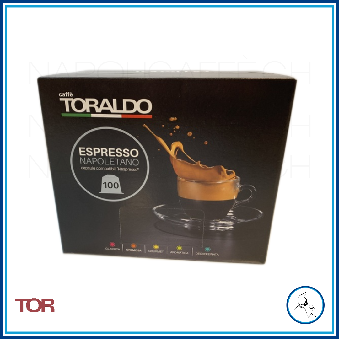 Capsule Toraldo Classique - Nespresso - 100 Pièces