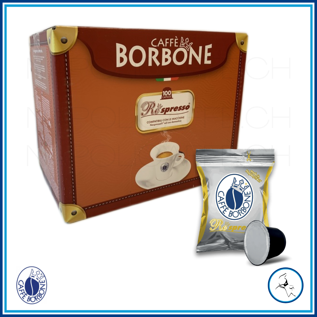 Capsula Oro Borbone - 100 Pz - Re Espresso