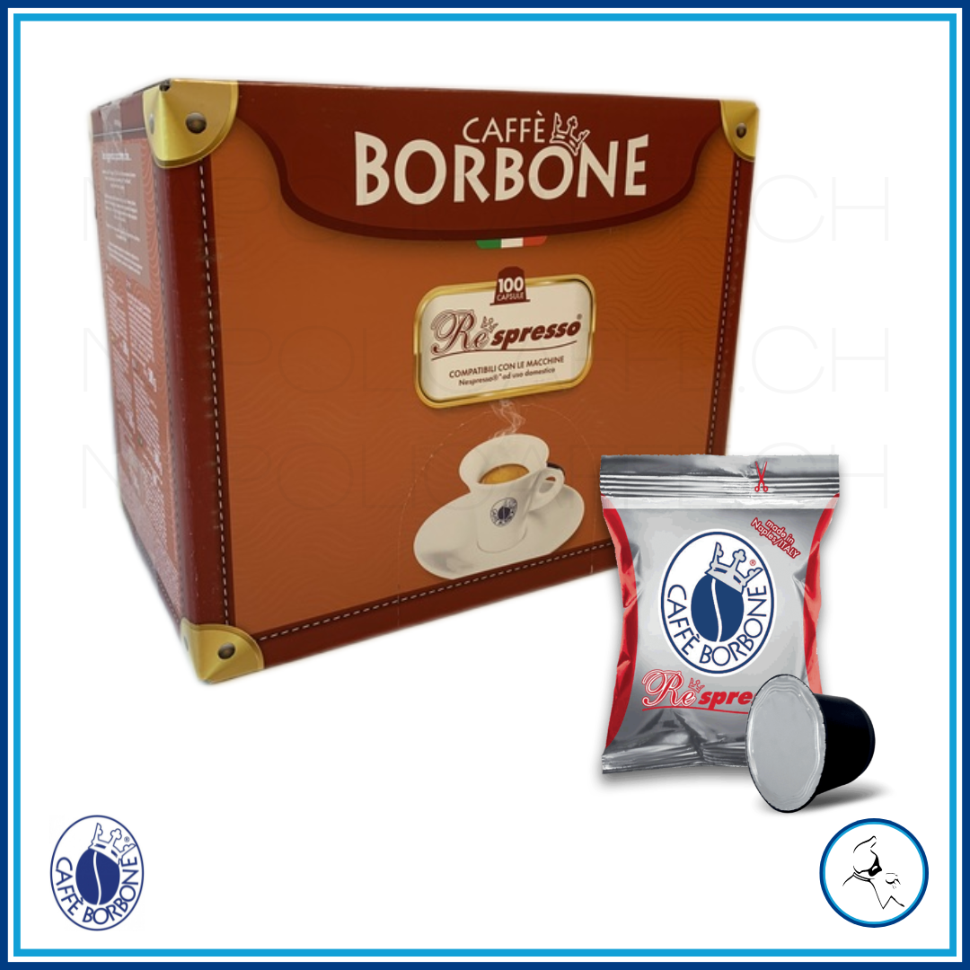 Borbone Rouge - 100 Capsules - Re Espresso