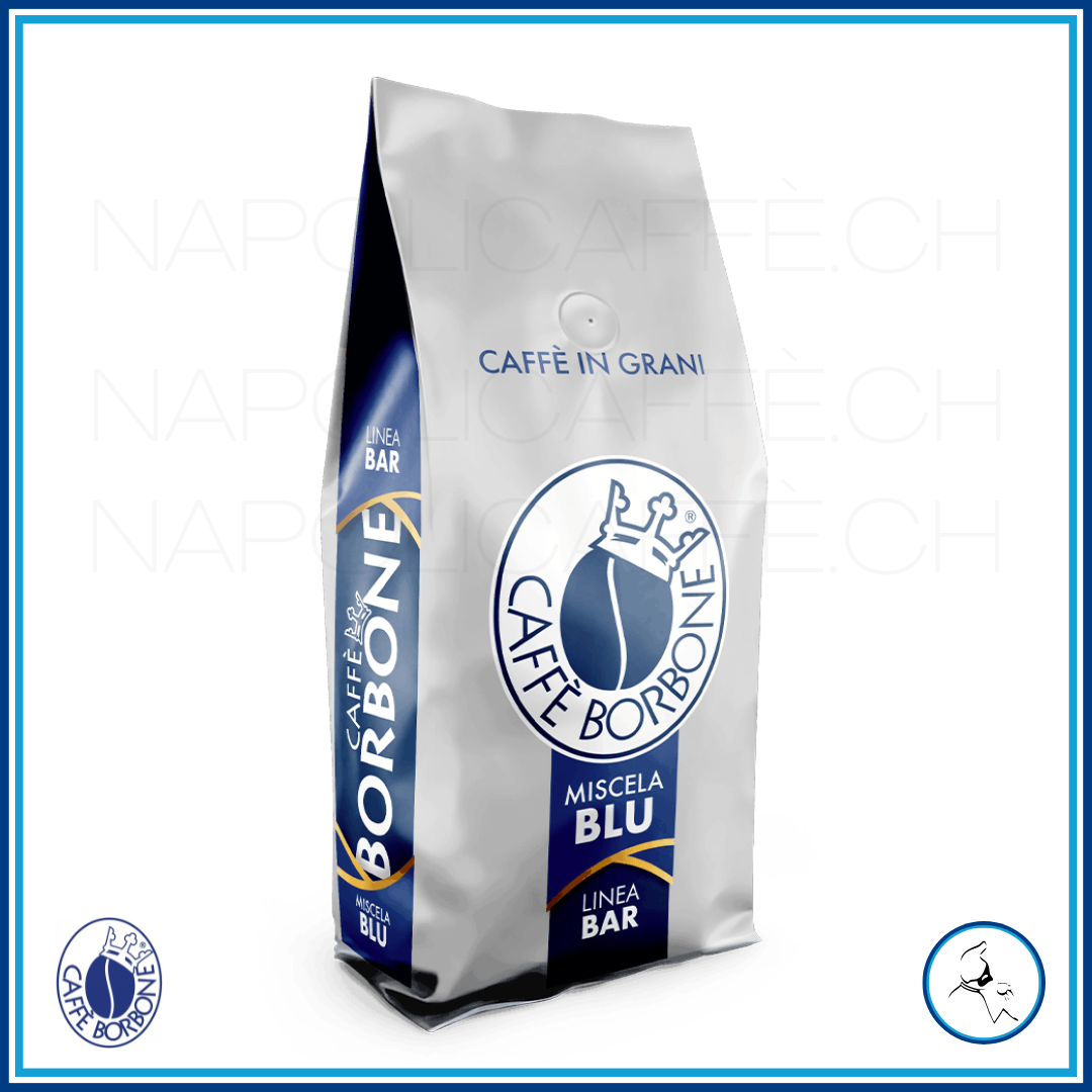 Grains de Café - Borbone Bar Line - Bleu - 1 Kg