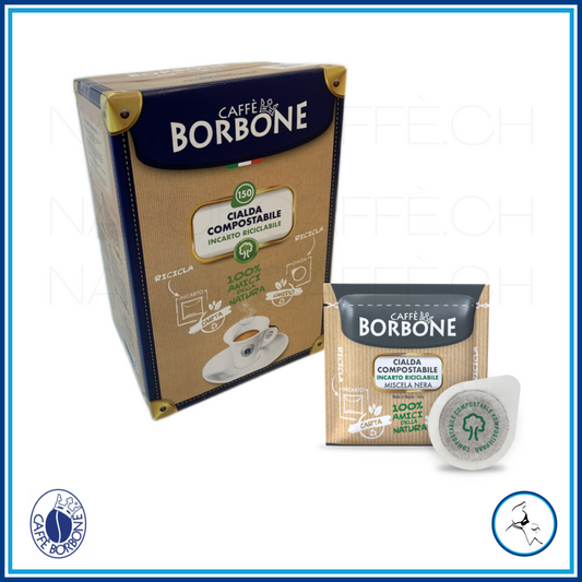 Borbone Nera - Cialde - 150 caffè