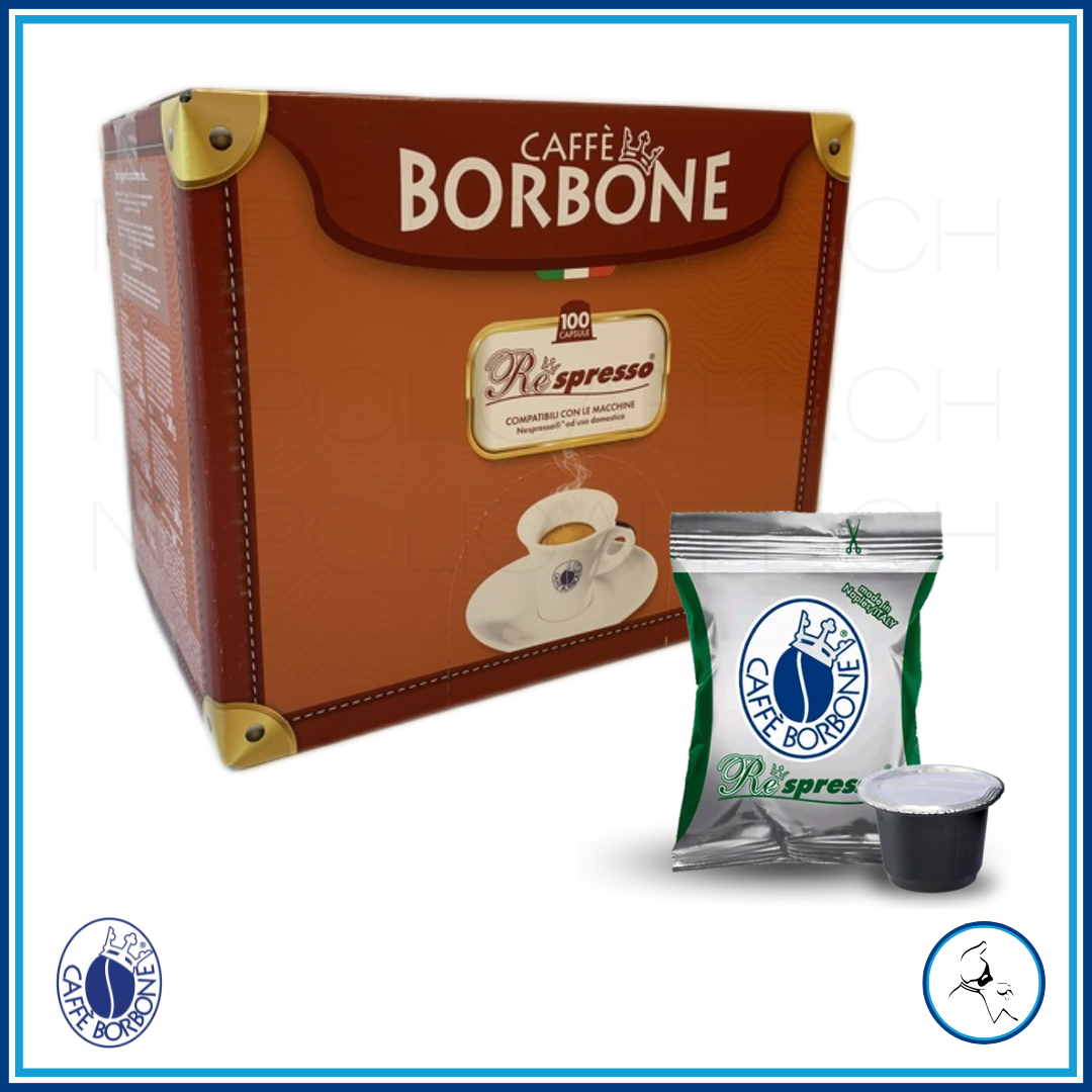 Borbone Grüne (Dek) - 100 Kaffeekapseln - Re Espresso