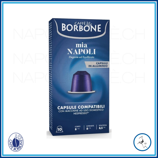Capsule Mia Naples Bourbon - 100 Pcs - Re Espresso