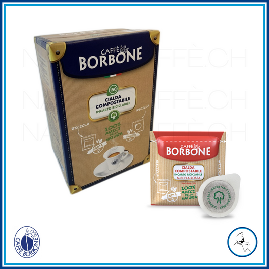 Borbone Rossa - Pods - 150 Coffees
