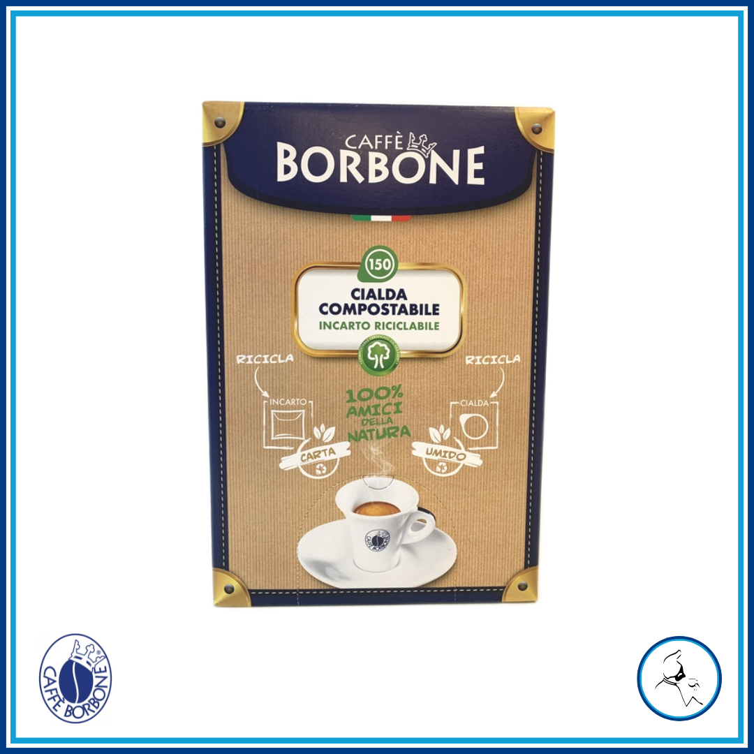 Cialda Blu in Carta ESE Borbone - 150 Cialde - Chiccomatic