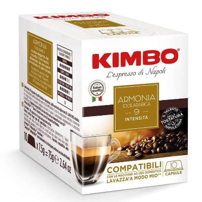 Kimbo - Armonia (Barista) - 80 capsule compatibili A Modo Mio